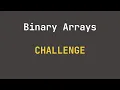 Solving an interesting challenge involving JavaScript binary arrays