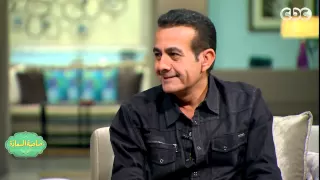  صاحبة السعادة   أسامة منير   كنت أقوم بالغناء أثناء صغري دندنها