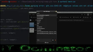 Python GUI Gtk 3 Glade - GtkTreeView 2