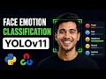 Face Emotion Detection using YOLOv11 Deep Learning with Python OpenCV
