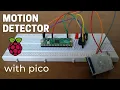 How to use PIR motion sensor with Raspberry Pi Pico