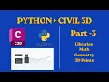 Python in Civil 3D Part 3 From Math to 3D Points