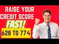 How I raised my credit score from a 628 to a 774