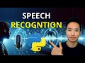 Speech to Text Python Code using Speech Recognition for Any Language