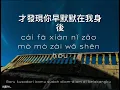 lirik 八三夭 ( 831 )#某某 (china/pinyin/indonesia)（Love Proverbs) from The On1y One Series