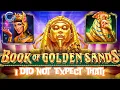 Trying Book Of Golden Sands for the first time on Jackpot City and it surprised me