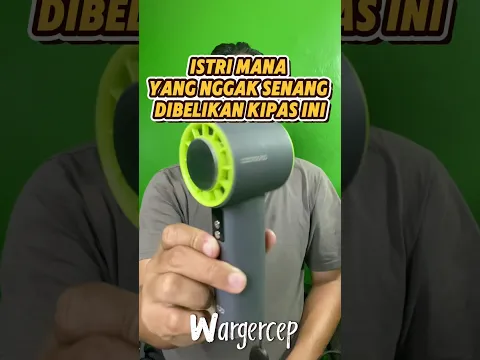 Istri mana yang gak senang di belikan kipas ini goojodoq gfs006
