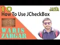 How To Use JChecckBox In Java NetBeans Hindi Urdu
