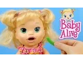 Baby Alive Snackin Sara Eats and Poops Play Doh Food Doll Review