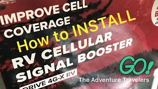 How to Install WeBoost RV Cellular Signal Booster 4G-X RV