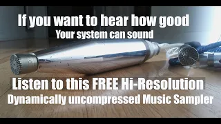 Download FREE Hi-Resolution, Dynamically Uncompressed Audiophile Music Sampler from MA Recordings MP3