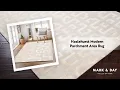 Hazlehurst Modern Parchment Area Rug