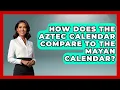 How Does The Aztec Calendar Compare To The Mayan Calendar - Art Across Cultures