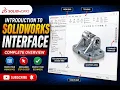 Introduction to SOLIDWORKS Interface Beginner Tutorial 1