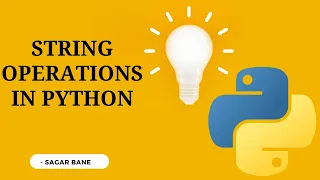 Working with Strings A Guide to String Operations Python Tutorial