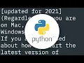How to change default Python version