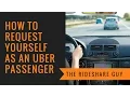 How Can Uber Drivers Request Themselves As Uber Passengers