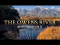 The Owens River Pleasant Valley Campground Bishop CA Cinematic ASMR - Kayaking Fishing