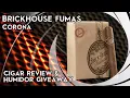 Brick House Fumas Corona Cigar Unboxing Review Humidor Giveaway