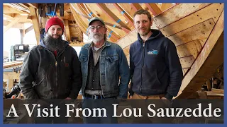 A2A – Journey of a Wooden Boat – Episode 105: A Visit From Louis Sauzedde (Tips From a Shipwright)