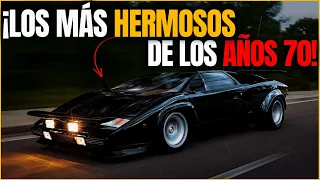 ¡Los 10 Coches Europeos Más HERMOSOS e INCREÍBLES de Los Años 70's que Marcaron la Historia!
