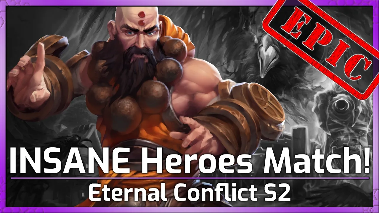 EPIC! INSANE Heroes Match! - Eternal Conflict - Heroes of the Storm