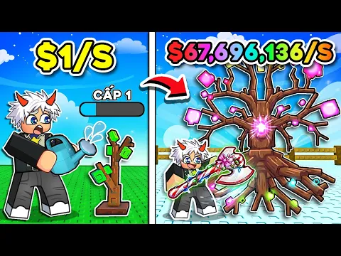 Video Thumbnail: BI HUỲNH CHẶT CÂY VÀ TIẾN HÓA CÂY HIẾM NHẤT TRONG ROBLOX