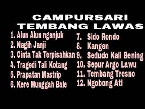 Download MP3 Full Album Campursari Lawas ll  Alun alun nganjuk, Nagih Janji