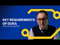 IW Key requirements of DORA