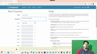 Sensor Data Logging and Visualization on ThingSpeak