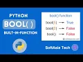 MM Understanding Python s bool Function