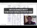 How to use Craigslist and IFTTT to Find the Best Materials for your Tiny House