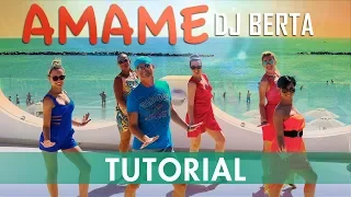 Download AMAME - Merengue -  TUTORIAL - Dj Berta - Spiegazione dei passi - Balli di gruppo line dance 2019 MP3