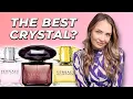 VERSACE CRYSTAL PERFUMES COMPARED Crystal Noir Yellow Diamond Bright Crystal
