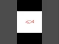 24 Use python to draw a small black fish