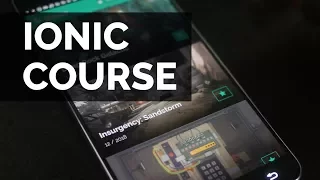 New Course Create a Full Upcoming Games App with Ionic 3