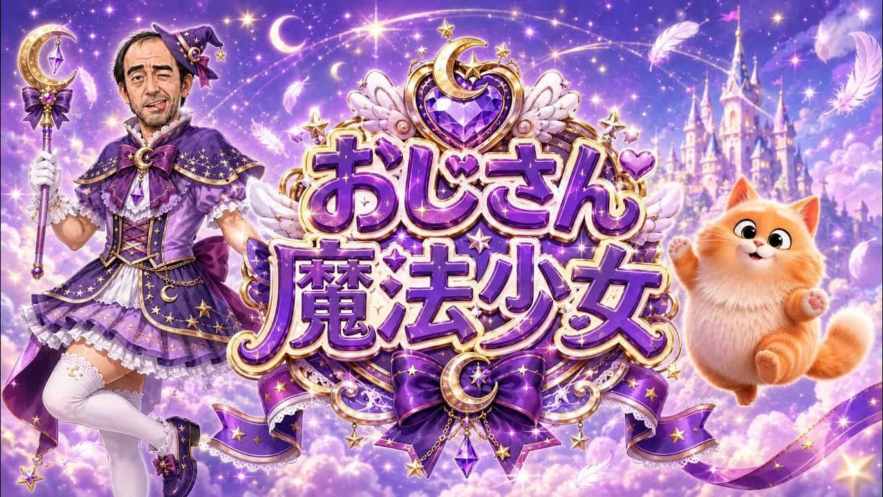 AIドラマ おじさん魔法少女 「コピー機の魔物