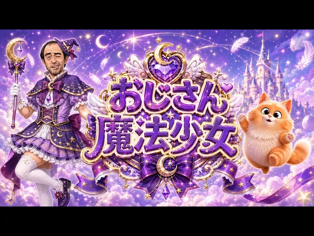 AIドラマ おじさん魔法少女 「コピー機の魔物