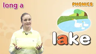 Long Vowels Lesson 1 Long Vowel a ape ate ake 4 Step Phonics