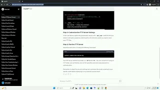 python ftp server simple