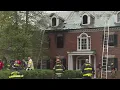 Woman saved off roof of burning house in Webster Groves