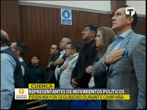 Delegación electoral del Azuay presentó calendario para los comicios de 2025