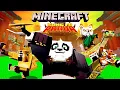 Lagu Minecraft: KUNG FU PANDA! (Bedrock DLC Mashup Pack!)