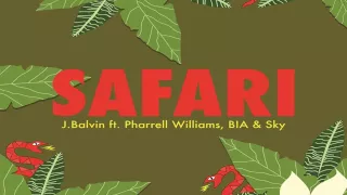 J Balvin Safari Ft Pharrell Williams BIA Sky Audio Oficial 