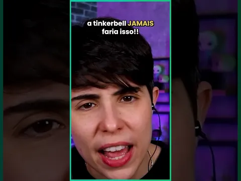 não mexe com a tinkerbell!! #react #disney