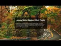 jQuery water ripple effect plugin Animation Plugin