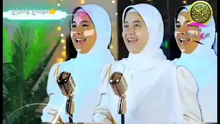 المنشدة زينب محمد مشتقلك يانبينا دندنها