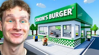 Simon's Burger Éttermet Nyitottam Robloxban!😨