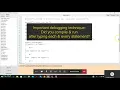 C code debugging techniques Compile run after typing each command