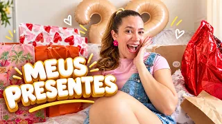 GANHEI MUITOS PRESENTES DE ANIVERSΓRIO ππ *mostrei tudo*